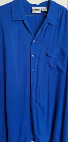 KING SIZE Other - KING SIZE Men's 4X Casual Dress shirt